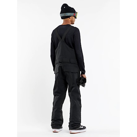 Spodnie snowboardowe Volcom Roan Bib Overall black 2024 - 2