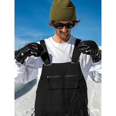 Nohavice na snowboard Volcom Roan Bib Overall black 2024 - 4