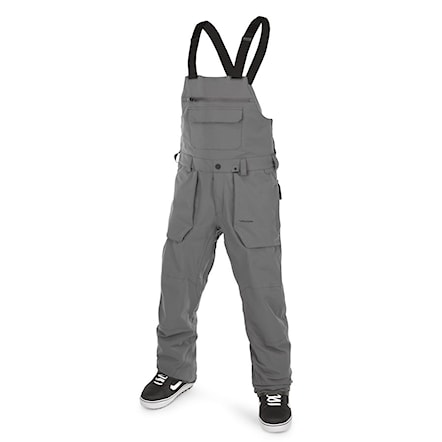 Snowboard Pants Volcom Roan Bib Overall dark grey 2023 - 1