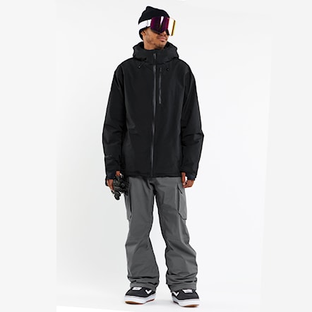 Nohavice na snowboard Volcom Stone Stretch Gore-Tex Pant dark grey 2024 - 5