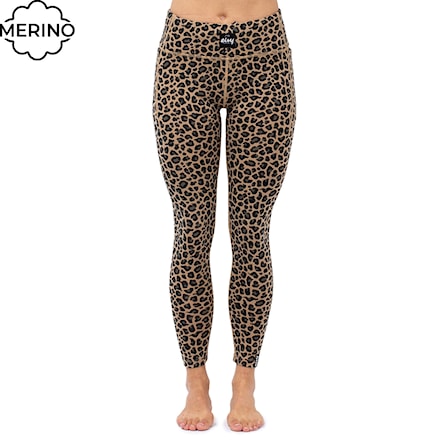 Spodky Eivy Pocket Merino Wool Tights leopard 2026 - 1