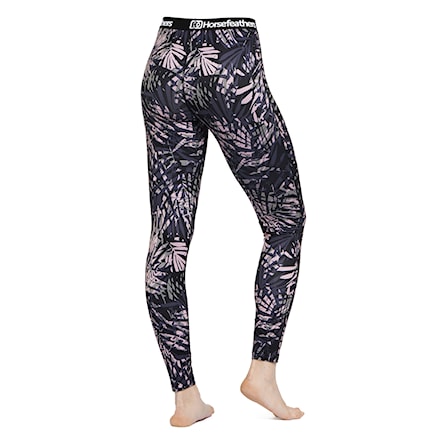Spodky Horsefeathers Mirra Pants black leaves 2026 - 2