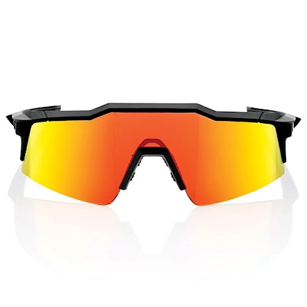 Bike brýle 100% Speedcraft SL soft tact black | hiper red multi mirror 2024 - 2