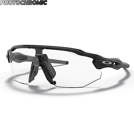 Bike Sunglasses and Goggles Oakley Radar EV Advancer matte black | clr-blk iridium photo - 1