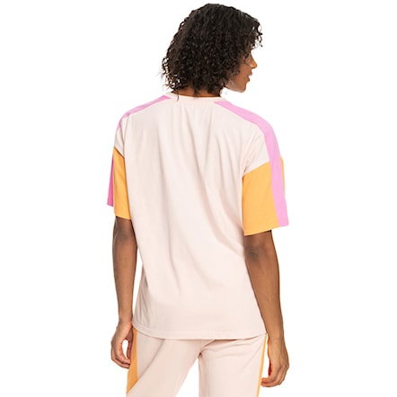 Fitness T-shirt Roxy Essential Energy Cblock peach whip 2023 - 3