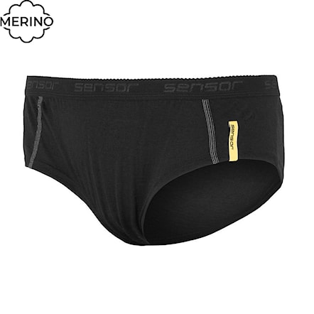 Panties Sensor Merino Active black 2023 - 1