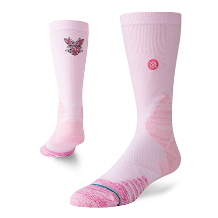 Socks Stance Cam'Ron Hoops pink 2018 - 1