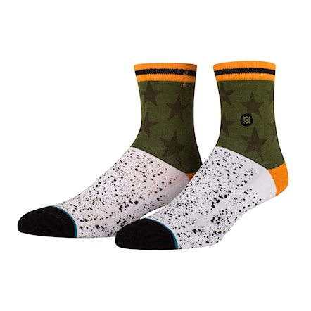Ponožky Stance Combat Low olive 2018 - 1