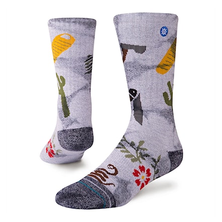 Ponožky Stance Glenwood Outdoor grey 2018 - 1