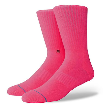 Ponožky Stance Icon Anthem florescent pink 2018 - 1