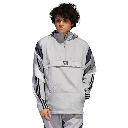 Street Jacket Adidas 3ST light granite/dgh solid grey 2019 - 1