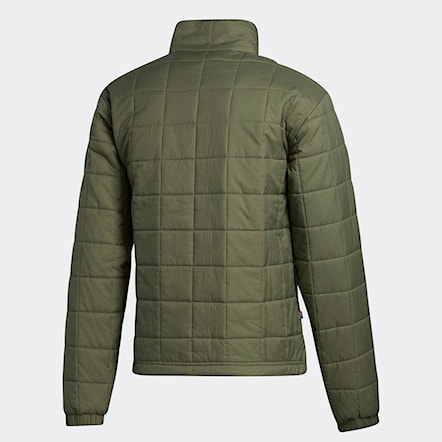Zimní bunda do města Adidas Quilted legacy green/feather grey 2020 - 6