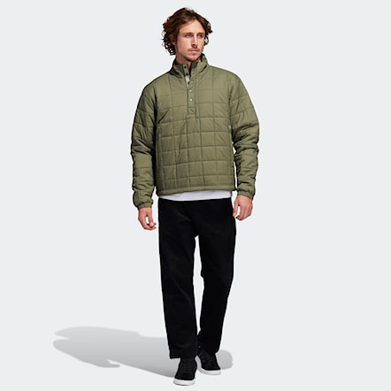 Winter Jacket Adidas Quilted legacy green/feather grey 2020 - 7