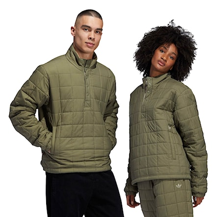 Winter Jacket Adidas Quilted legacy green/feather grey 2020 - 1