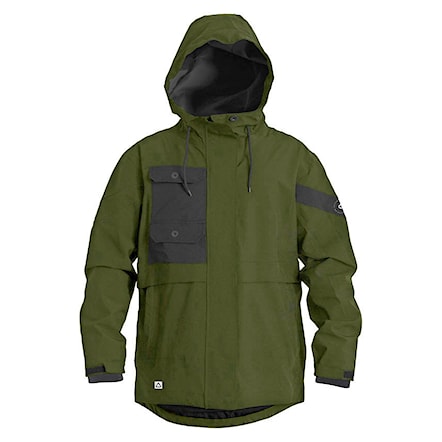 Street Jacket Follow Layer 3.1 Outer Spray Upstate olive 2021 - 1