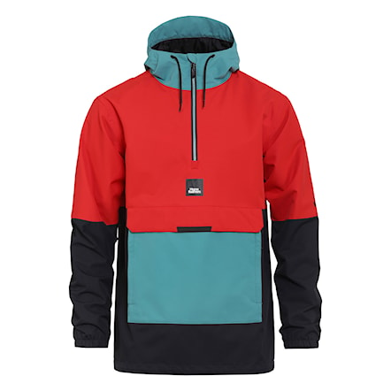 Street Jacket Horsefeathers Shaw lava red/oil blue 2024 - 1