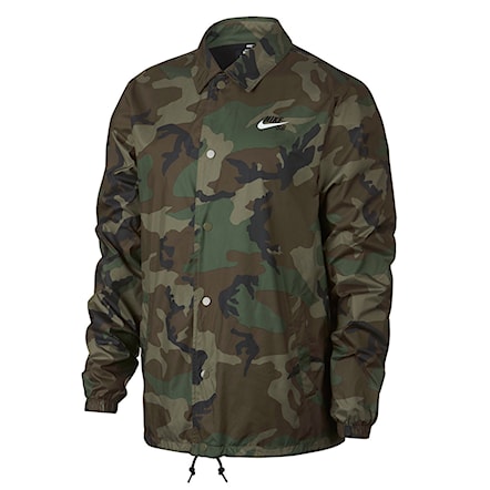 Street Jacket Nike SB Shield Coaches medium olive/white 2019 - 1