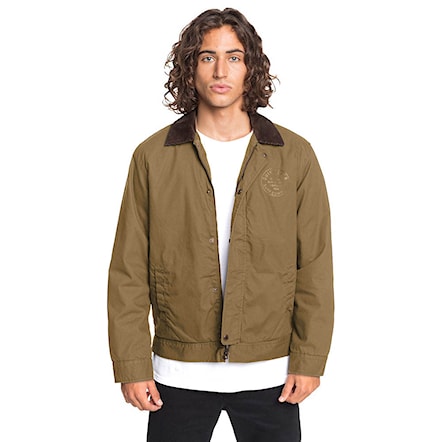 Street Jacket Quiksilver Canvas Cord Collar dull gold 2020 - 1