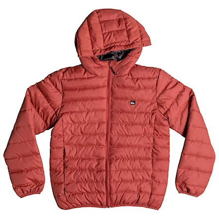 Winter Jacket Quiksilver Scaly Youth barn red 2016 - 1
