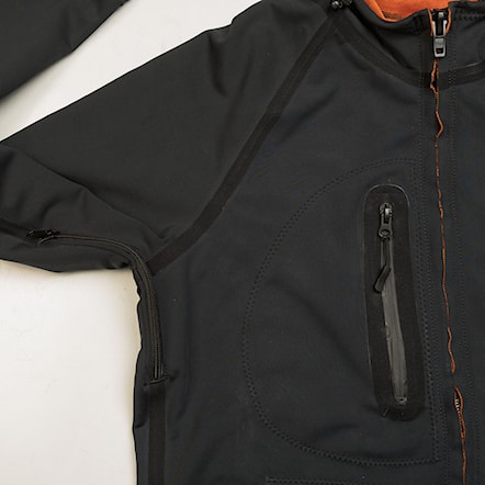 Sports Cycling Ronix Wet/Dry Neo Shell Jacket Black/Orange Jackets