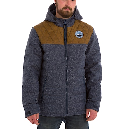 Winter Jacket Vans Bridger Jacket Iii navy heather/rubber 2014 - 1