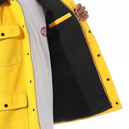 vans yellow raincoat