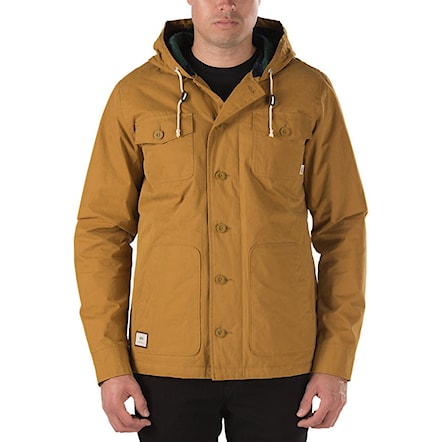 Street Jacket Vans Lismore Deluxe golden brown 2015 - 1