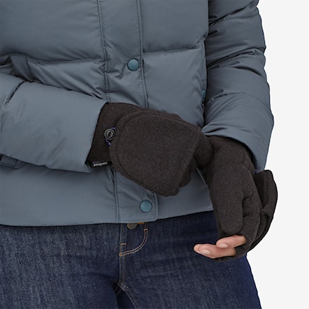 Street rukavice Patagonia Better Sweater Gloves black 2024 - 2