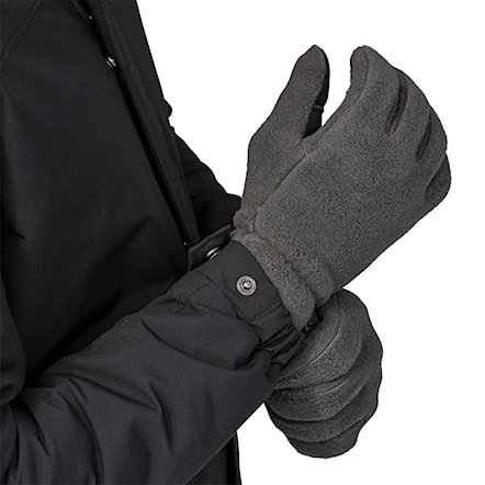 Street Gloves Patagonia Synch Gloves forge grey 2024 - 3