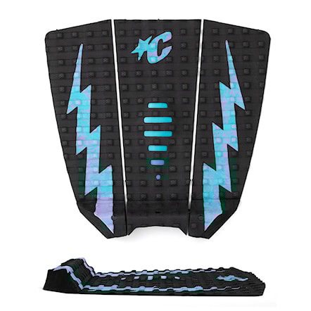 Surf grip pad Creatures Mick Eugene Fanning Lite Ecopure black fluro blue lavender swirl - 1