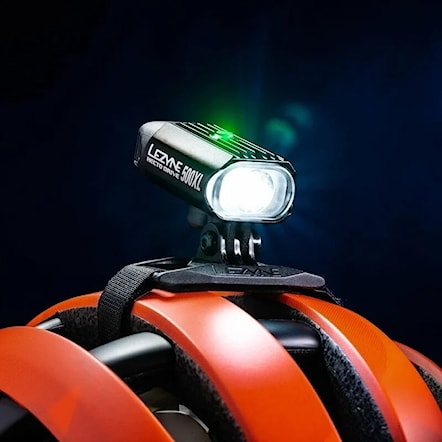 Oświetlenie rowerowe Lezyne Helmet Hecto Drive 500Xl black gloss - 3