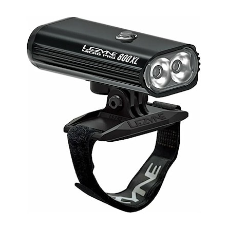 Bike Light Lezyne Helmet Micro Drive Pro 800XL black gloss - 1