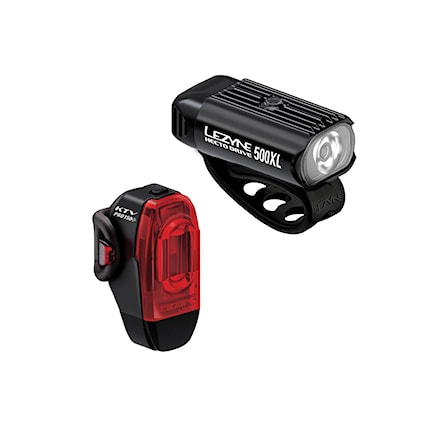 Bike Light Lezyne Hecto Drive 500XL/Ktv Drive+ Pair black / black - 1