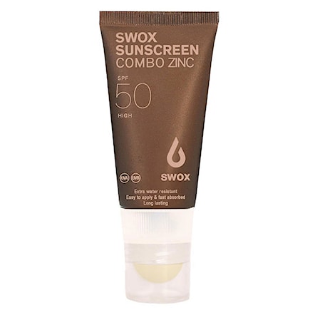 Sunscreen SWOX Combo Zinc SPF 50 beige - 1
