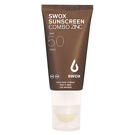 Sunscreen SWOX Combo Zinc SPF 50 white - 1