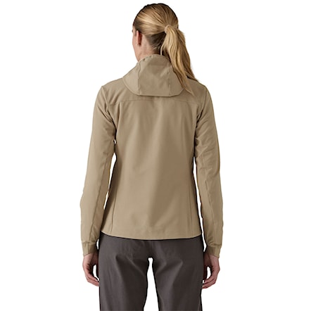 Športová bunda Patagonia W's R1 Crossstrata Hoody seabird grey 2025 - 2