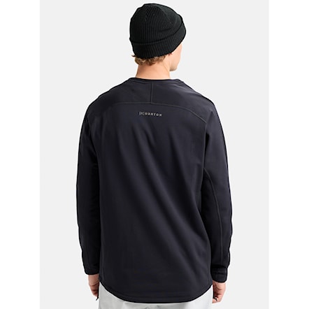 Technická mikina Burton [ak] Baker Stretch Fleece Crew true black 2026 - 2