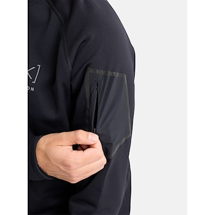 Technická mikina Burton [ak] Baker Stretch Fleece Crew true black 2026 - 3
