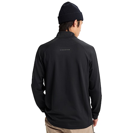 Technická mikina Burton [ak] Helium Grid Fleece Hfz true black 2026 - 2