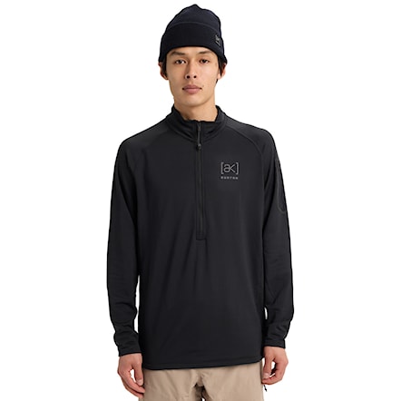 Technická mikina Burton [ak] Helium Grid Fleece Hfz true black 2026 - 1