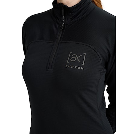Bluza techniczna Burton [ak] Wms Helium Grid Fleece Qtz true black 2026 - 3