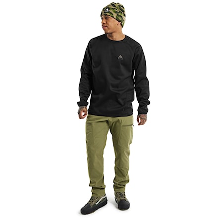 Technical Hoodie Burton Crown WPF Crew true black 2025 - 4