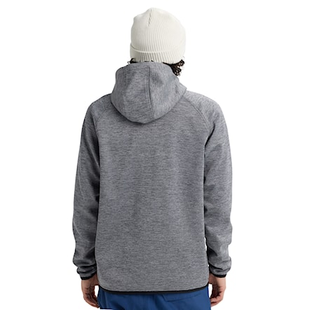 Technical Hoodie Burton Crown Weatherproof FZ true black heather 2026 - 3