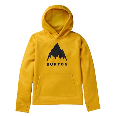 Technical Hoodie Burton Kids Oak Pullover Hoodie goldenrod heather 2025 - 5