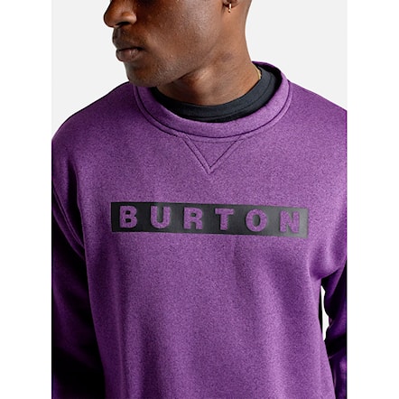 Technical Hoodie Burton Oak Crew imperial purple heather 2025 - 3