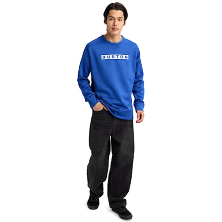 Technická mikina Burton Oak Crew jake blue heather 2026 - 5