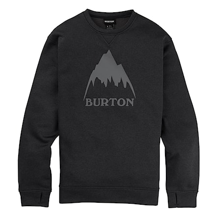 Bluza techniczna Burton Oak Crew true black heather 2024 - 1