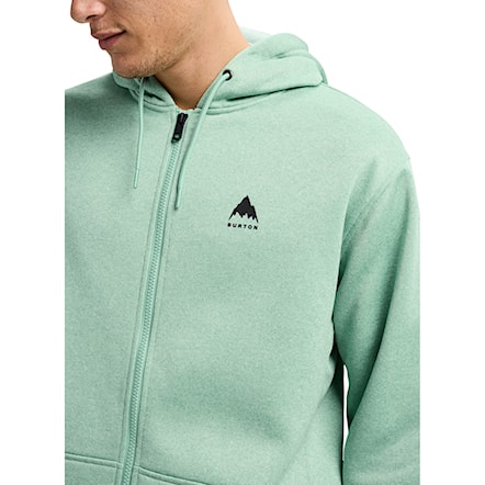 Technická mikina Burton Oak FZ soft sage heather 2026 - 3