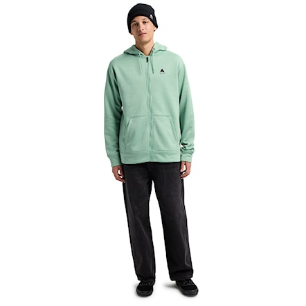 Technická mikina Burton Oak FZ soft sage heather 2026 - 5