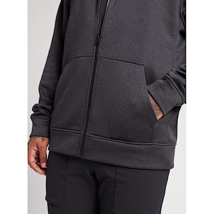 Technical Hoodie Burton Oak Full-zip true black heather 2025 - 5